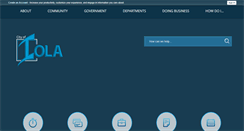 Desktop Screenshot of cityofiola.com