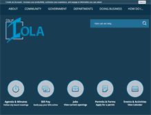 Tablet Screenshot of cityofiola.com
